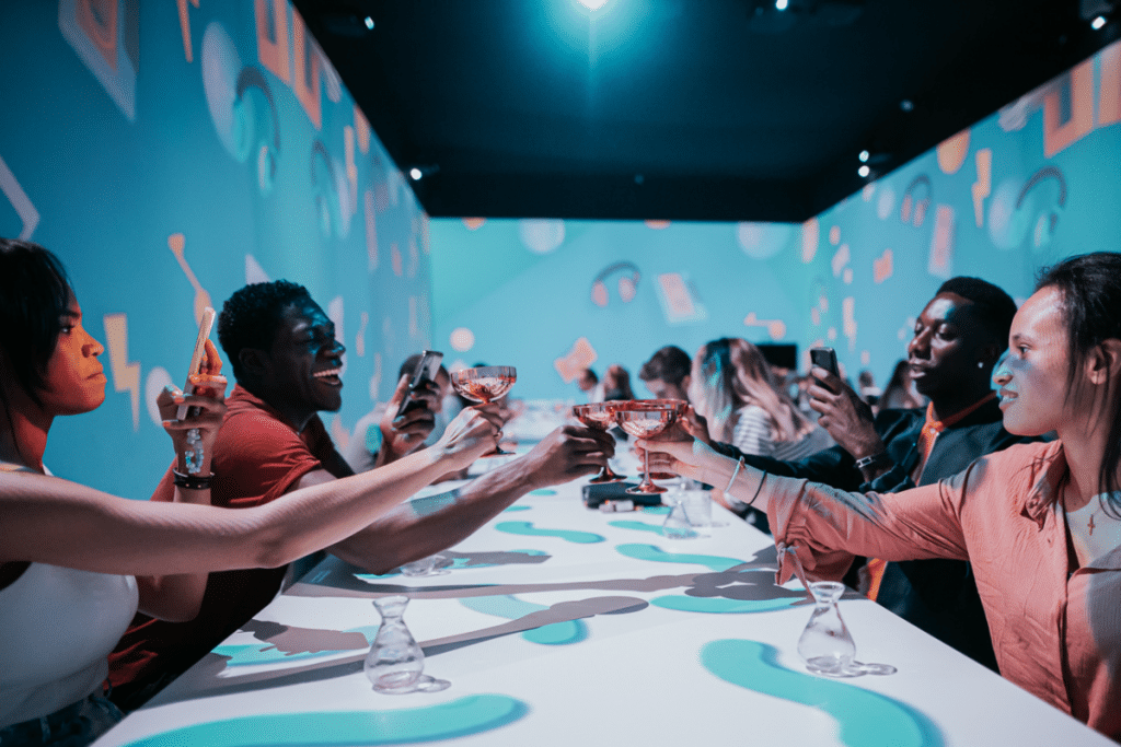 Une soirée immersive débarque dans un nouveau lieu au coeur du Mont des Arts