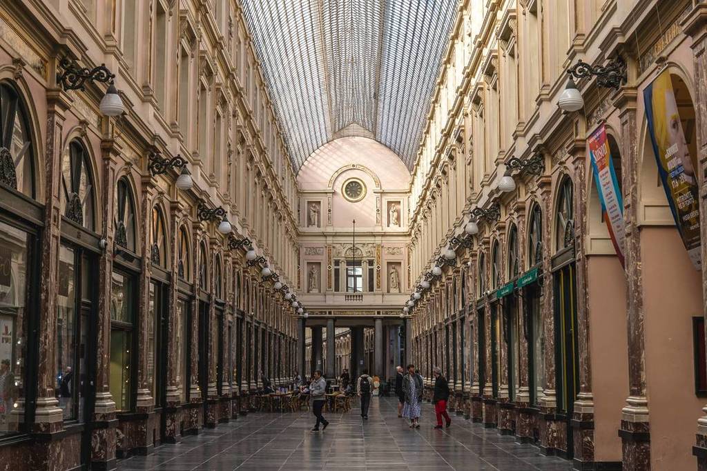 galeries et passages à bruxelles
