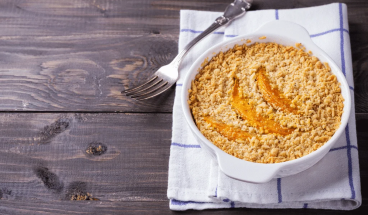 La recette 100% réconfortante du crumble de potiron au parmesan !