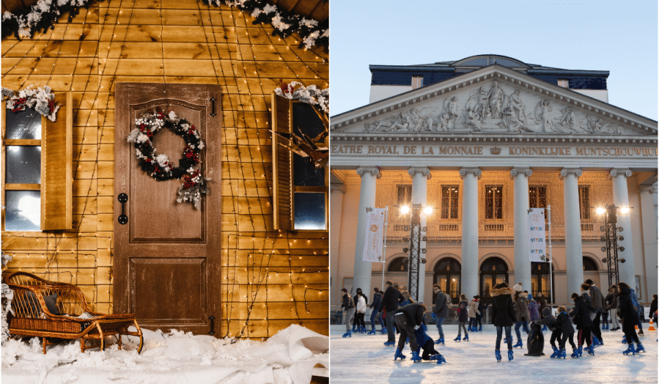 Un village après-ski éphémère s&rsquo;installe place de la Monnaie à Bruxelles