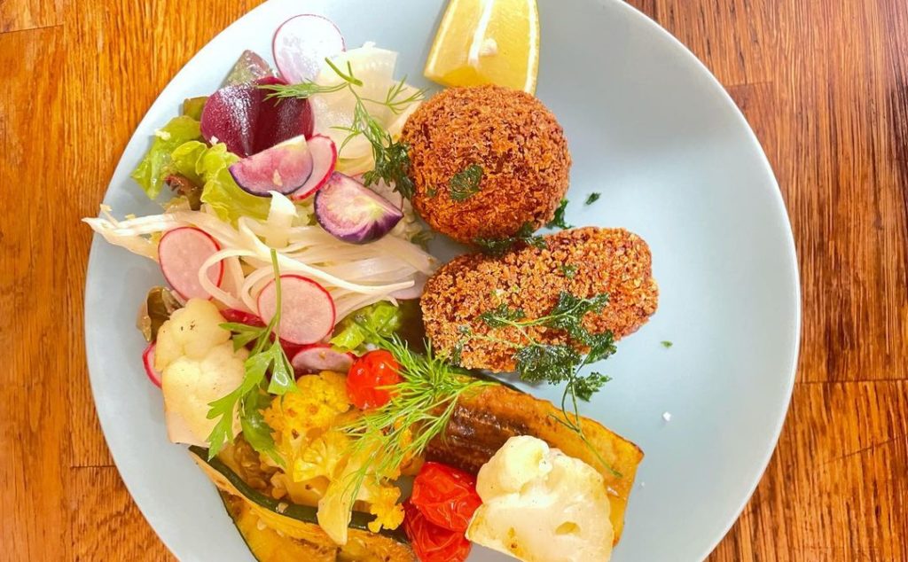 Belgian specialty: shrimp croquettes