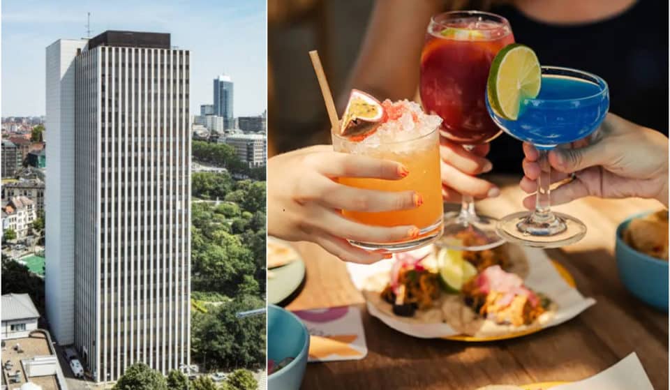 Un nouveau rooftop avec bar à cocktails va ouvrir au sommet d&rsquo;une tour à Bruxelles