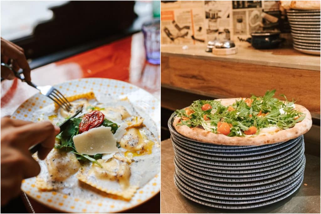 meilleurs restaurants bruxelles pâtes pizza