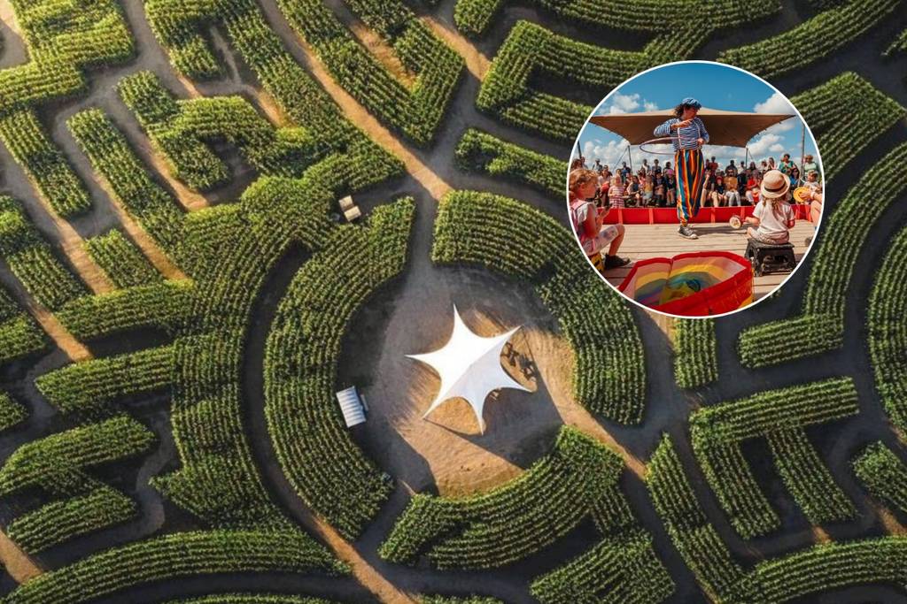 labyrinthe géant Durbuy