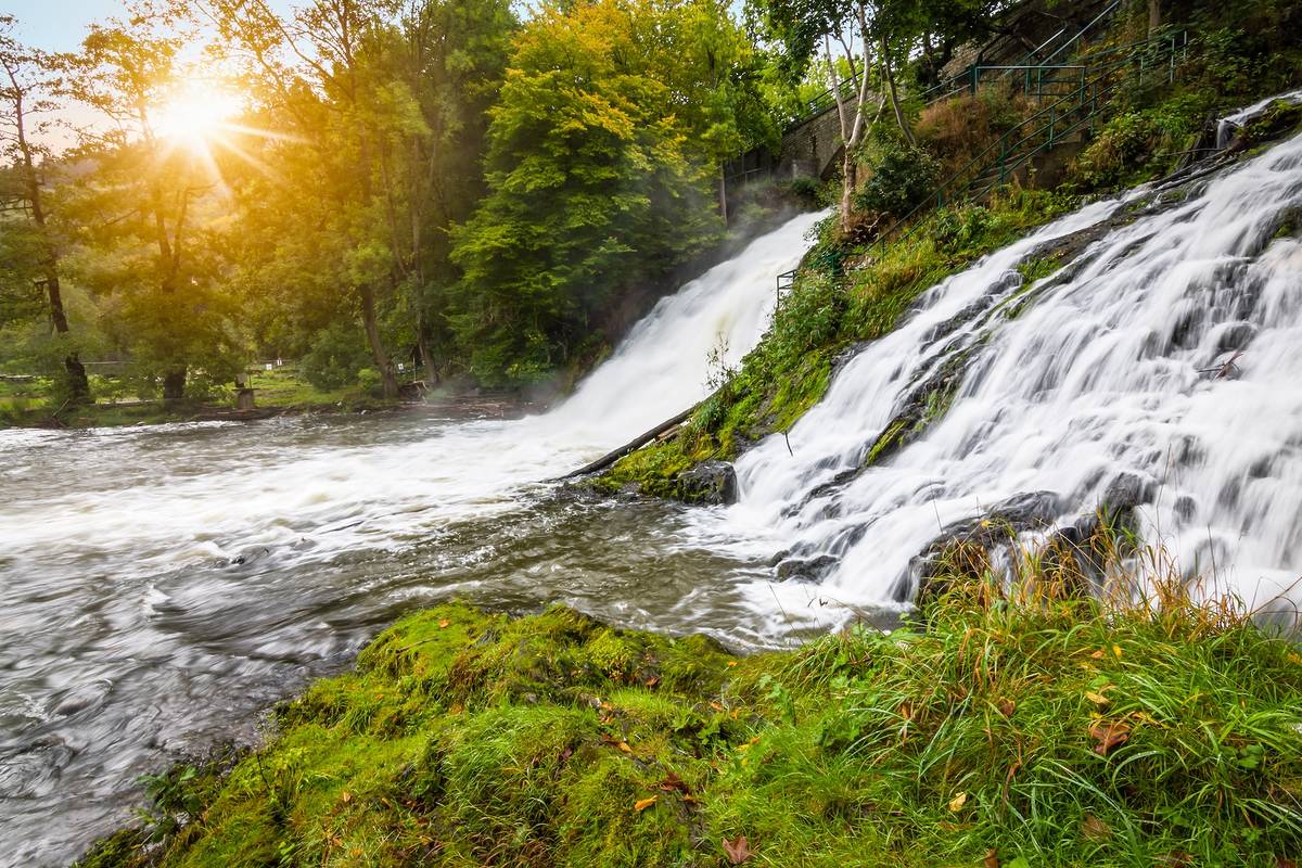 cascade de coo plus haute grande Belgique