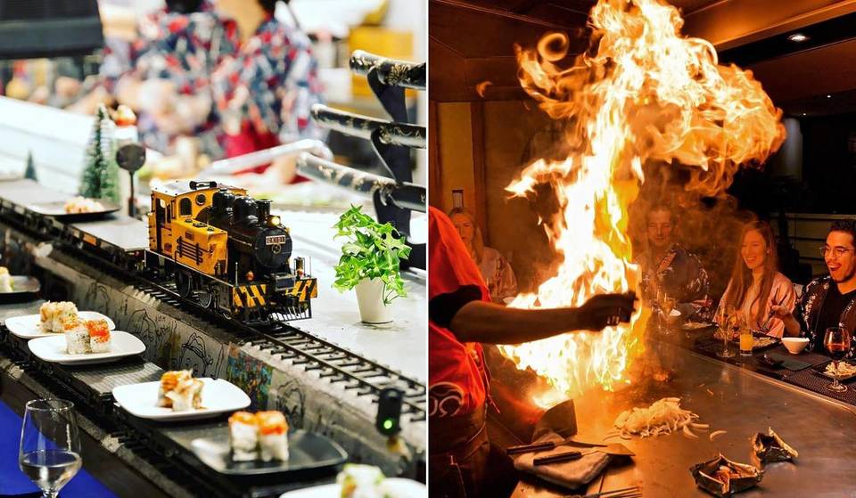 Nicolas Cage, Jessie J, Virginie Efira&#8230; Comme ces stars, testez ce buffet japonais à volonté de Bruxelles &#8211; vous serez surpris par son sushi train de 40 mètres de long !