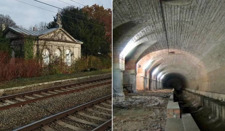 This Brussels train station was reserved for the Belgian royal family: closed for decades, it is now sinking into oblivion