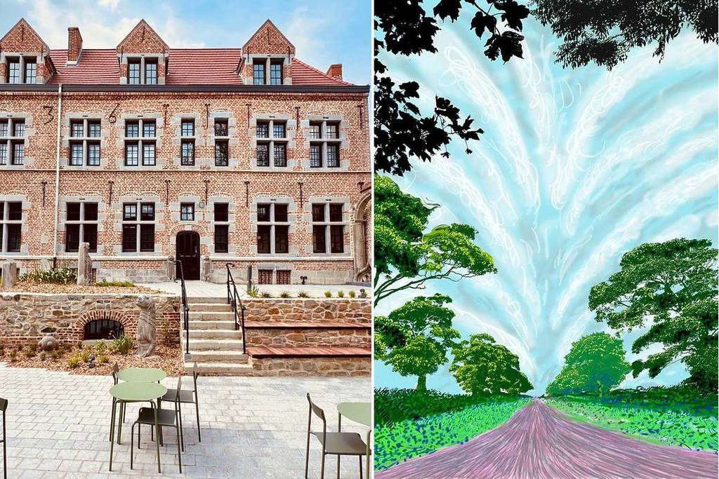 David Hockney Le Chant de la Terre musée des Beaux-Arts de Mons CAP