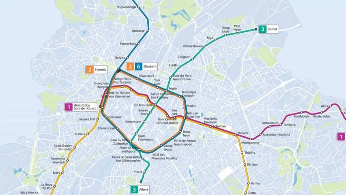 ligne 3 métro bruxelles
