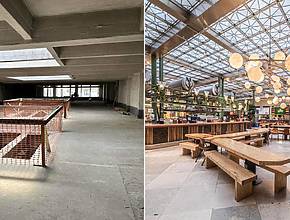 Un food market immersif dans un ancien garage ? Ce nouveau concept street food va bientôt faire sensation à Bruxelles
