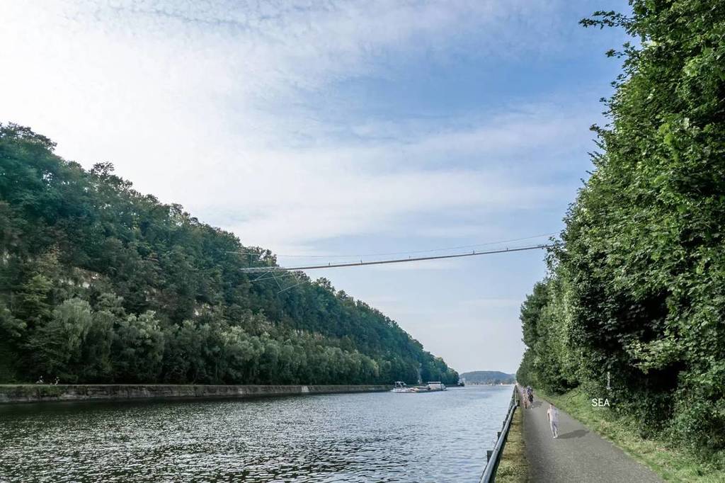 passerelle de caster