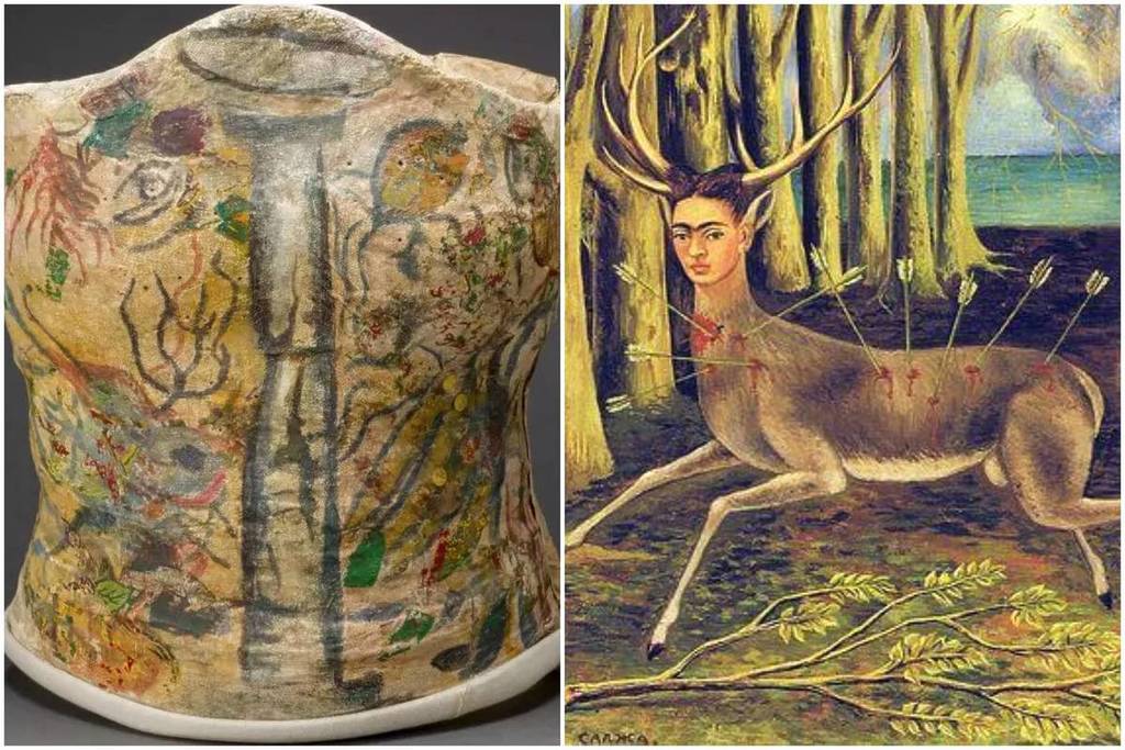 frida kahlo tableau et corset