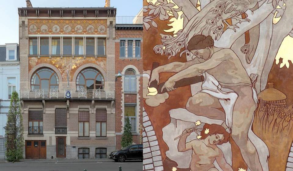 Avez-vous déjà vu ce chef-d’œuvre Art nouveau situé à Ixelles ? La façade de cet hôtel particulier signé Paul Hankar est l&rsquo;une des mieux préservées de Bruxelles