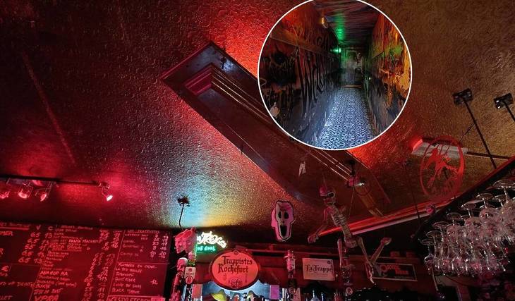 Avec ses cercueils et ses squelettes, ce bar mythique de Bruxelles fête ses 50 ans cette année – et c’est l’endroit parfait pour Halloween