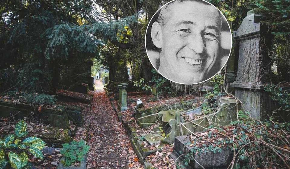 Dans ce cimetière désaffecté au sud de Bruxelles, la nature a complétement repris ses droits &#8211; et on y trouve la tombe du plus célèbre auteur de bande dessinée belge