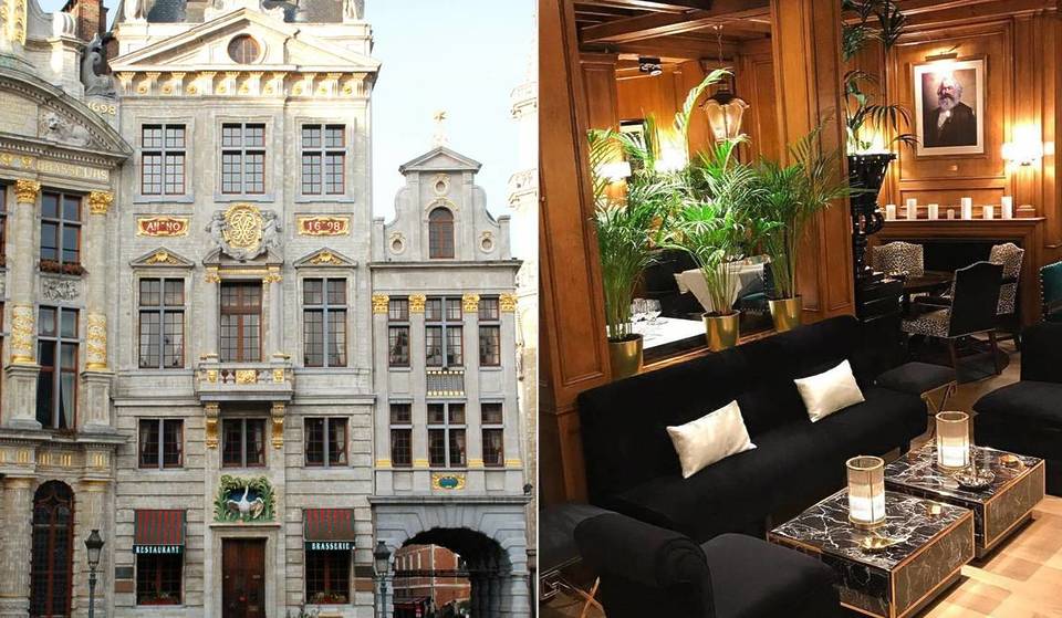 Did you know that Karl Marx wrote part of his famous manifesto in this 300-year-old baroque brasserie in the heart of Brussels?