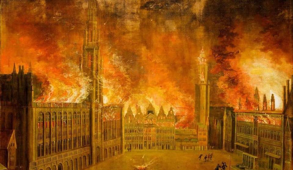 When Brussels almost lost its most precious monument: the incredible story of the French bombardment of 1695 and the city’s lightning reconstruction