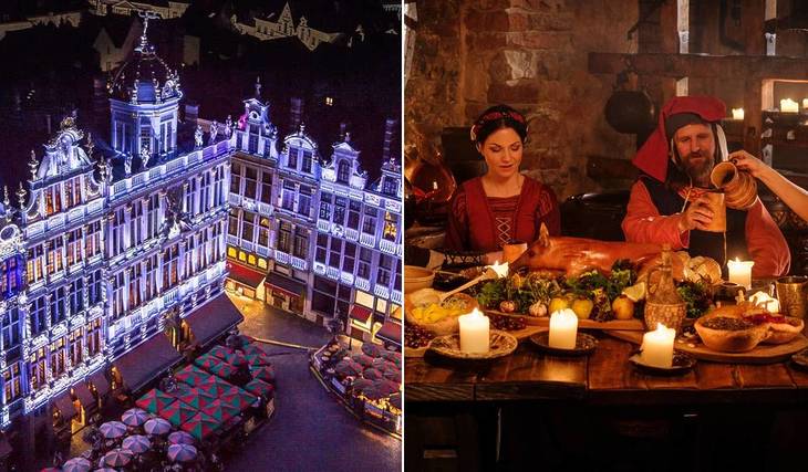 In November, the Grand-Place in Brussels will be transformed into a veritable medieval court &#8211; with banquets, troubadours and jugglers&#8230;