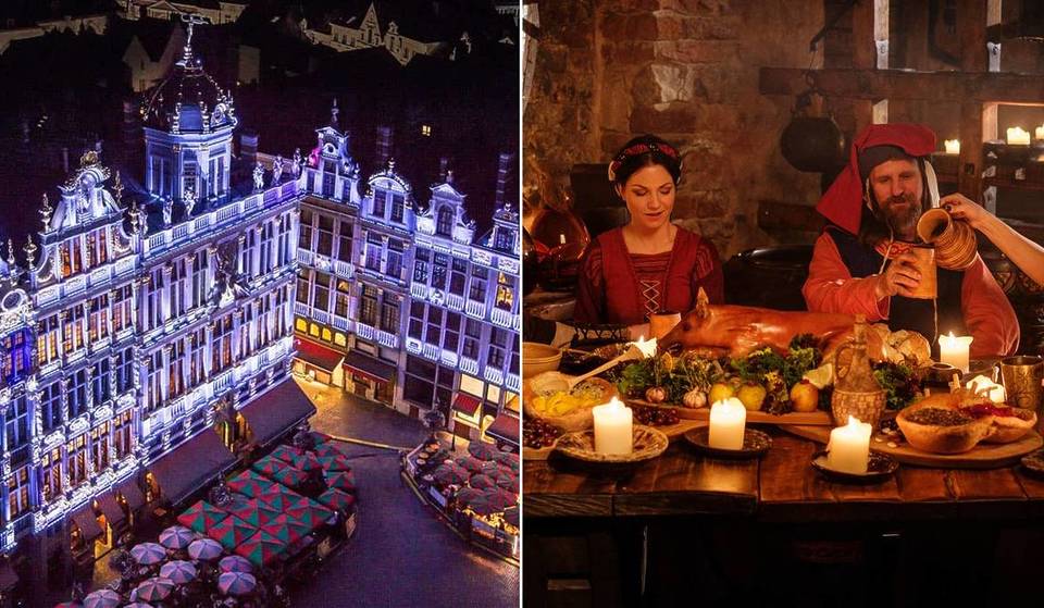 En novembre, la Grand-Place de Bruxelles se transformera en véritable cour médiévale – Banquet, troubadours et jongleurs au rendez-vous