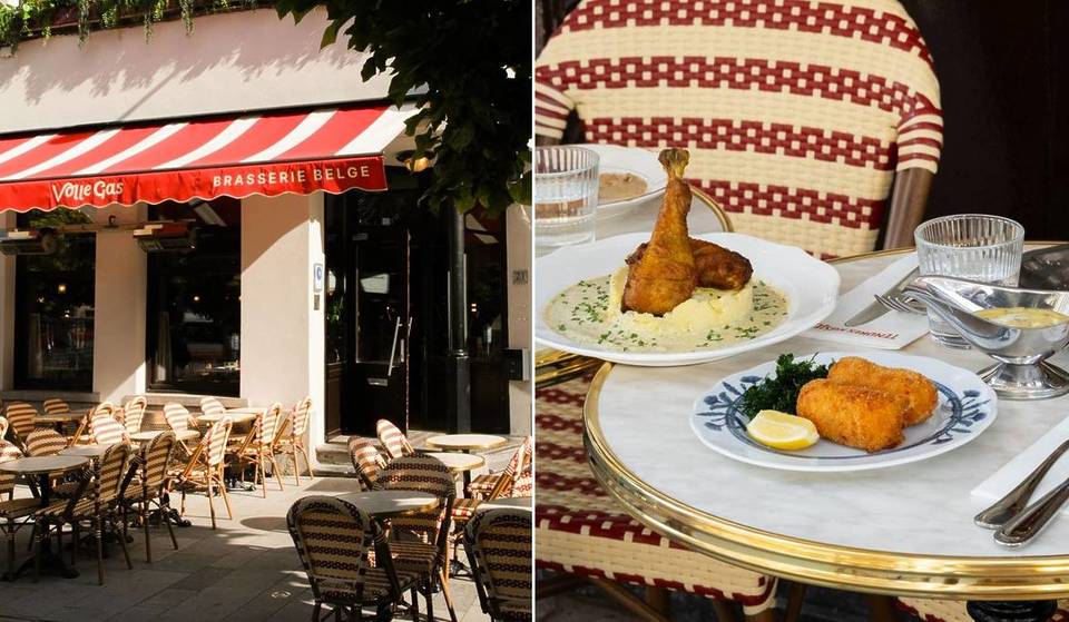 Retro ambience, 100% Belgian dishes and natural wines: a Brussels heritage brasserie comes back to life and brings local produce up to date.