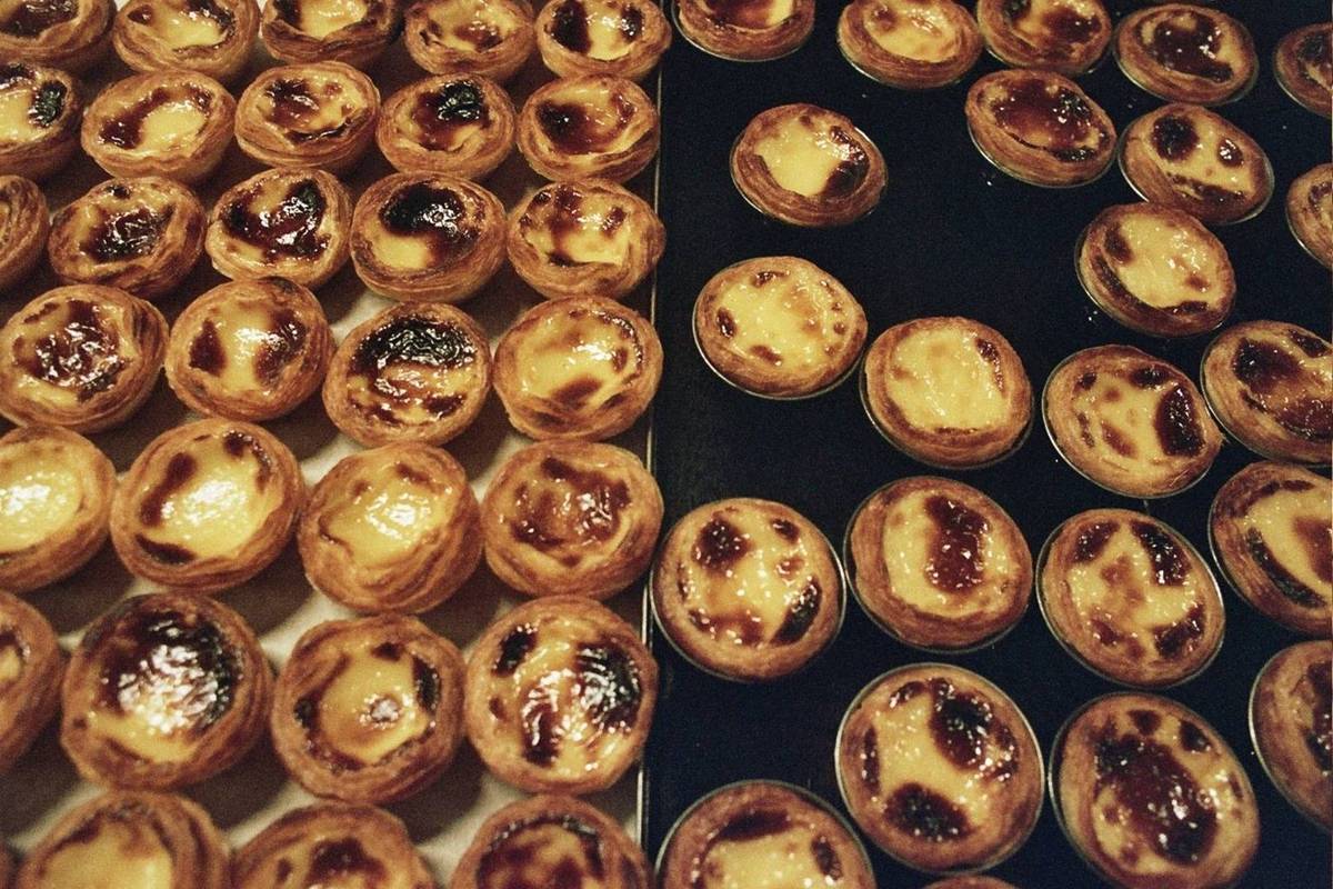 pasteis de nata forcado