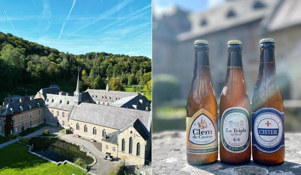 Less than an hour from Brussels, this historic gem founded by knights’ wives in 1103 hides one of the most beautiful terraces in Belgium—and it produces its own craft beer!