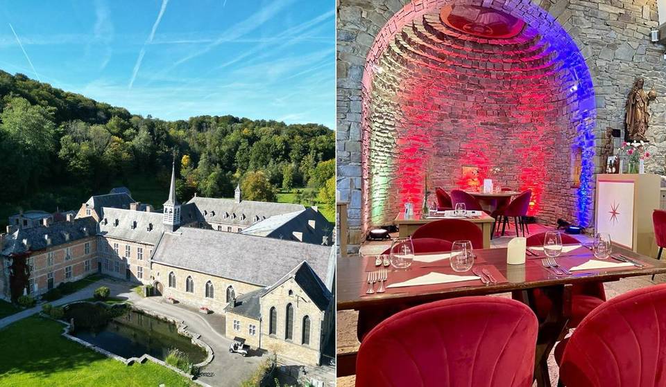 À moins d’une heure de Bruxelles, ce joyau historique fondé par des femmes de chevaliers en 1103 cache l’une des plus belles terrasses de Belgique – et il produit sa propre bière artisanale !