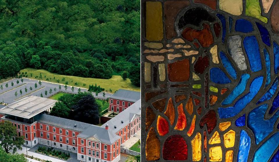 Just one hour from Brussels, this medieval estate is home to the world’s crystal temple, housed in a former 13th-century Cistercian abbey and surrounded by woods with numerous streams.