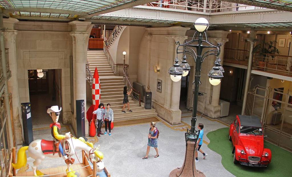 À Bruxelles, un chef-d’œuvre Art nouveau signé Victor Horta abrite le temple ultime du neuvième art