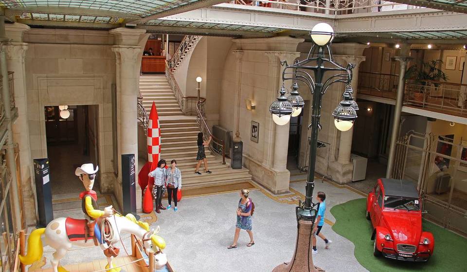 À Bruxelles, un chef-d’œuvre Art nouveau signé Victor Horta abrite le temple ultime du neuvième art