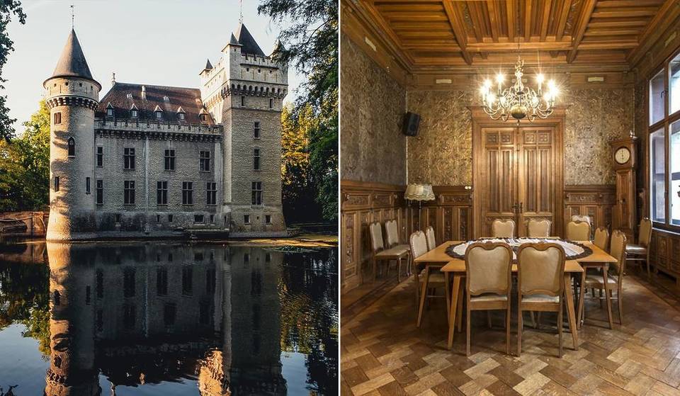 À 30 minutes de Bruxelles, ce château néogothique de « conte de fées » en grès blanc s&rsquo;inspire des palais de la Loire – un domaine historique qui abrite un festival musical unique et un bar d&rsquo;été éclatant !