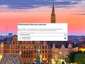 Google’s tip for never missing out on anything in Brussels: how to make Bruxelles Secrète your “favorite source” of information in one minute