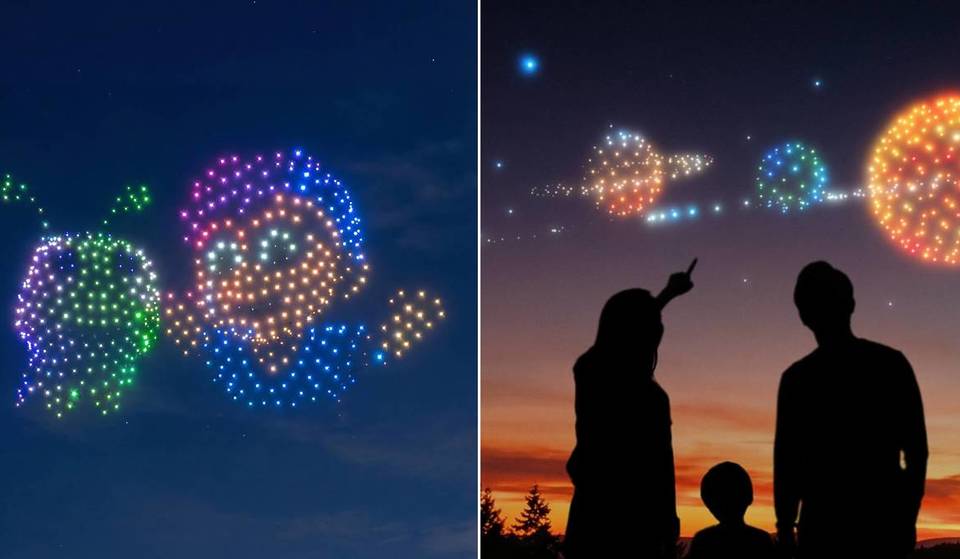 À seulement 40 minutes de Bruxelles: 1200 drones illumineront le ciel pendant deux nuits seulement