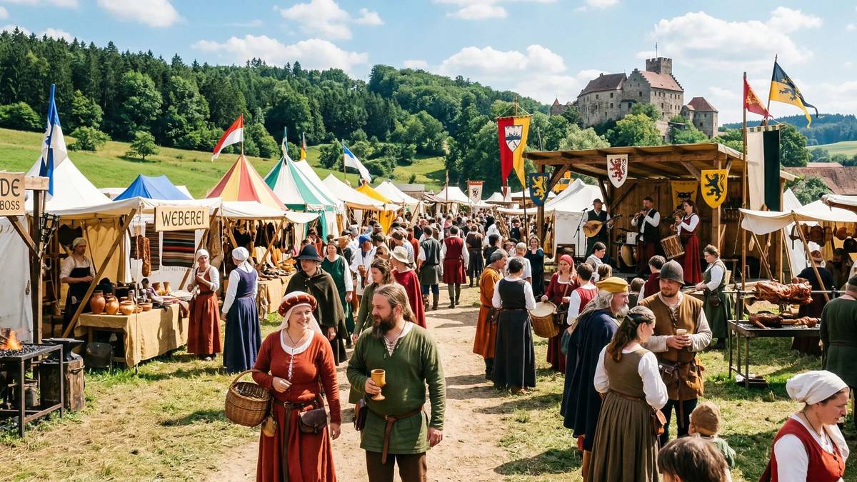 “Right in the Middle Ages!”: Just a few minutes from the center of Brussels, this Brussels park hosts a historic medieval village for a weekend—an immersive, unique, and free event!