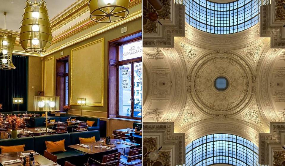 En plein centre de Bruxelles, ce restaurant niché dans un monument historique de la capitale a décroché une Étoile Verte Michelin pour sa cuisine de terroir – des mets délicieux dans un décor éclatant pour un prix accessible !