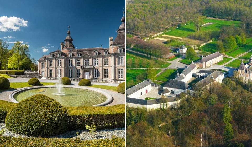 Just 1 hour and 15 minutes from Brussels, this spectacular 17th-century castle overlooks a 450-hectare nature reserve and offers breathtaking views and rooms worthy of Versailles