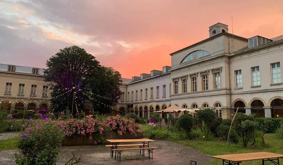 This secret garden, hidden within a former 19th-century hospital, is home to Brussels’ most vibrant open-air café