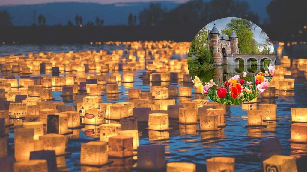 Ça ressemble à la Thaïlande mais c’est à 30 minutes de Bruxelles – pour deux soirées uniques, un festival de plus de mille lanternes flottantes illuminera un château classé patrimoine historique