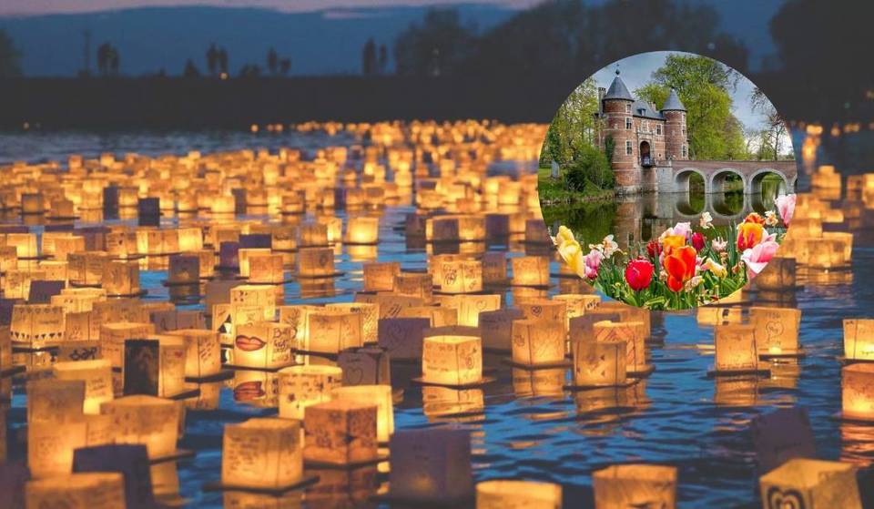 Just 30 minutes from Brussels, this historic castle will host a Thailand-inspired festival on its lake, featuring over a thousand floating lanterns 