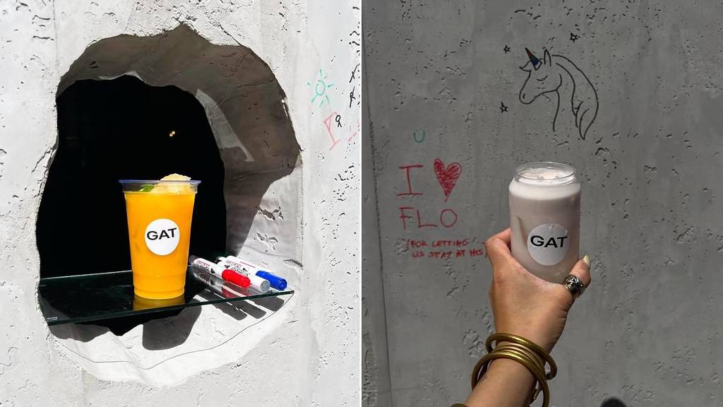 À Ixelles, ce café où les boissons sortent d’un trou dans le mur est probablement l’adresse la plus insolite du moment