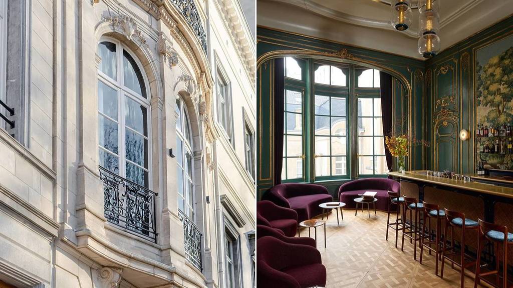 Cette demeure historique au cœur de Bruxelles renaît en refuge chic : un hôtel, un restaurant, un spa et un bar caché derrière ses murs