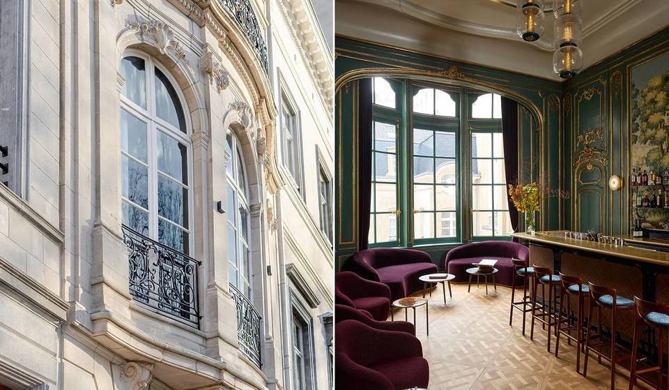 This historic residence in the heart of Brussels is reborn as a chic retreat: a hotel, a restaurant, a spa, and a bar hidden behind its walls