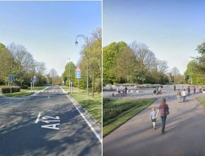 From asphalt to green spaces: the spectacular redevelopment of the A12 offers a new promenade to explore in Brussels