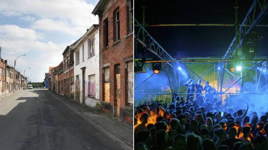 Just an hour from Brussels, this festival takes over the streets of a ghost town for an unforgettable day