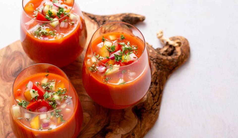 Cyril Lignac puts a new spin on gazpacho with an unexpected ingredient… and the result is irresistible