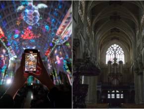 Genesis : ce show de lumière immersif va transformer une église gothique du Sablon en véritable cathédrale d’art numérique