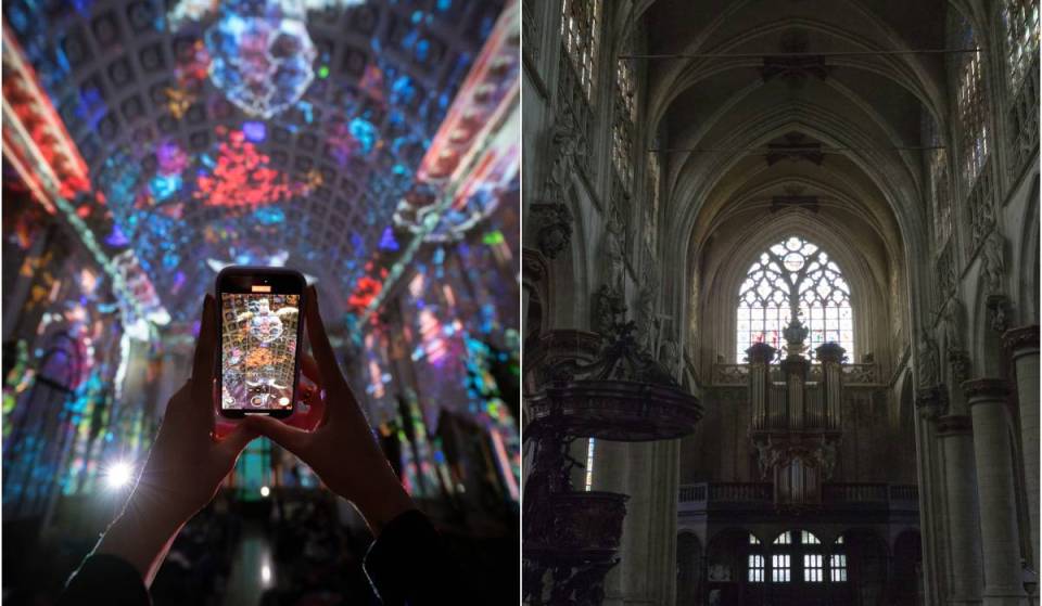 Genesis: This immersive light show will transform a Gothic church in the Sablon district into a veritable cathedral of digital art
