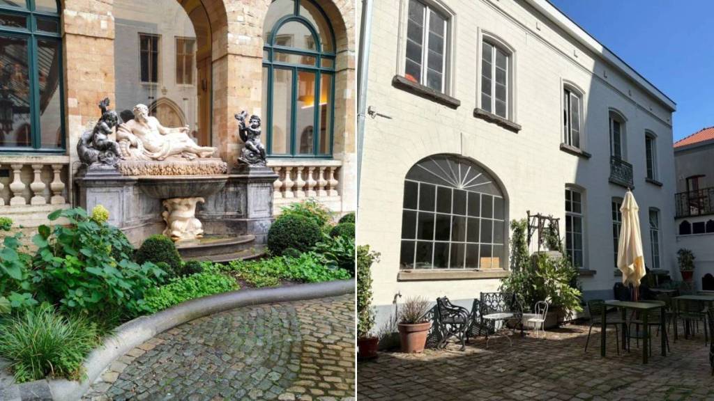 Ces cours intérieures secrètes de Bruxelles offrent une parenthèse étonnante au cœur de la ville