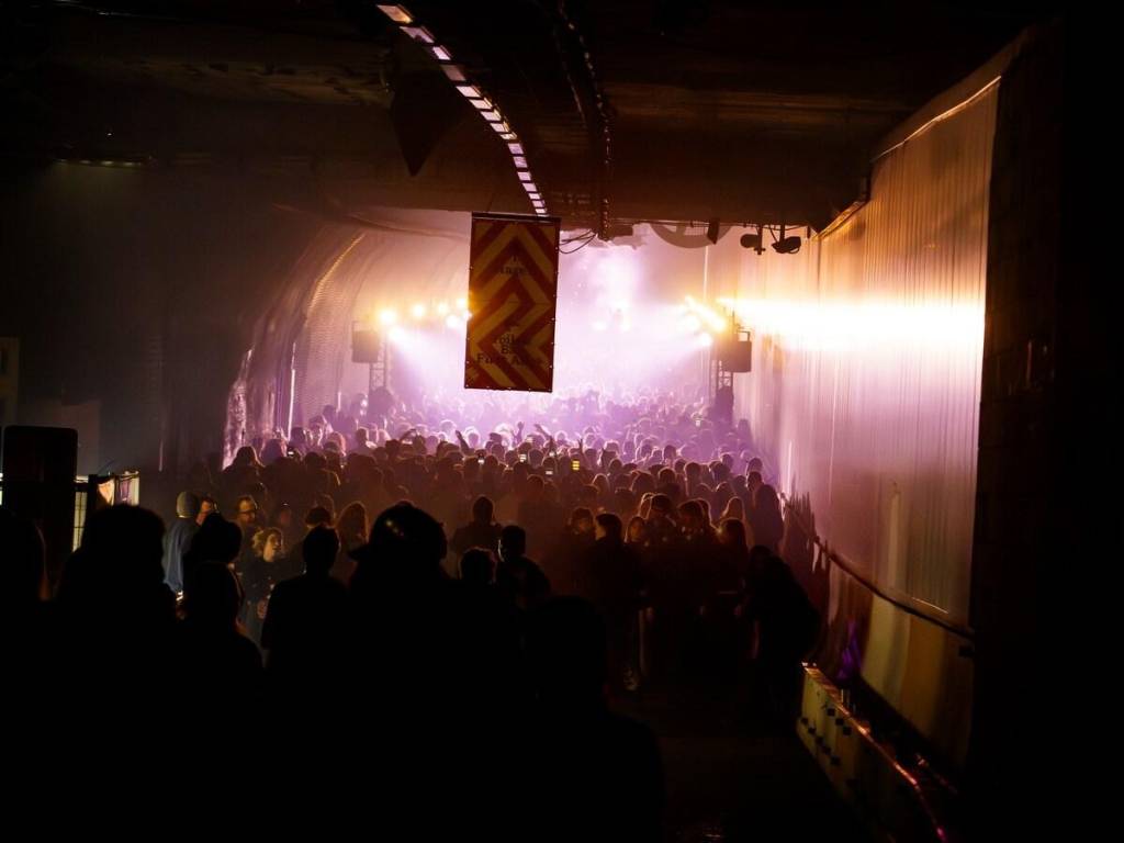 Listen Festival tunnel du Cinquantenaire