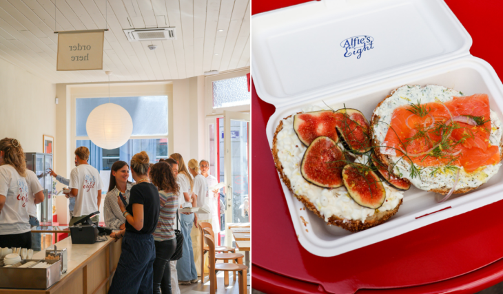 La recette incontournable de la rentrée : ce spot bruxellois lance un bagel inédit au cottage cheese belge, figues fraîches et miel de fleurs, disponible uniquement en septembre !